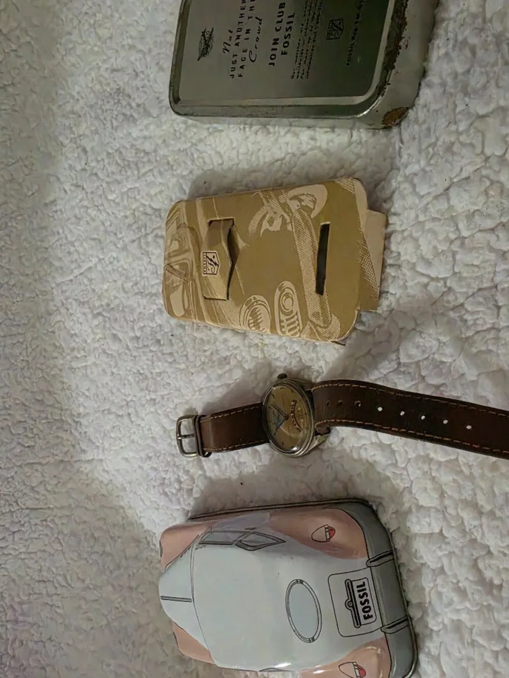 Fossil Classic Car Collectible Tin in the 